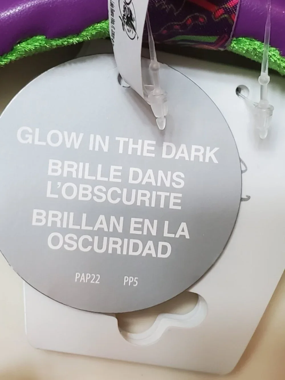 Disney Parks Oogie Boogie 2025 Glow In The Dark Ears - Brand New